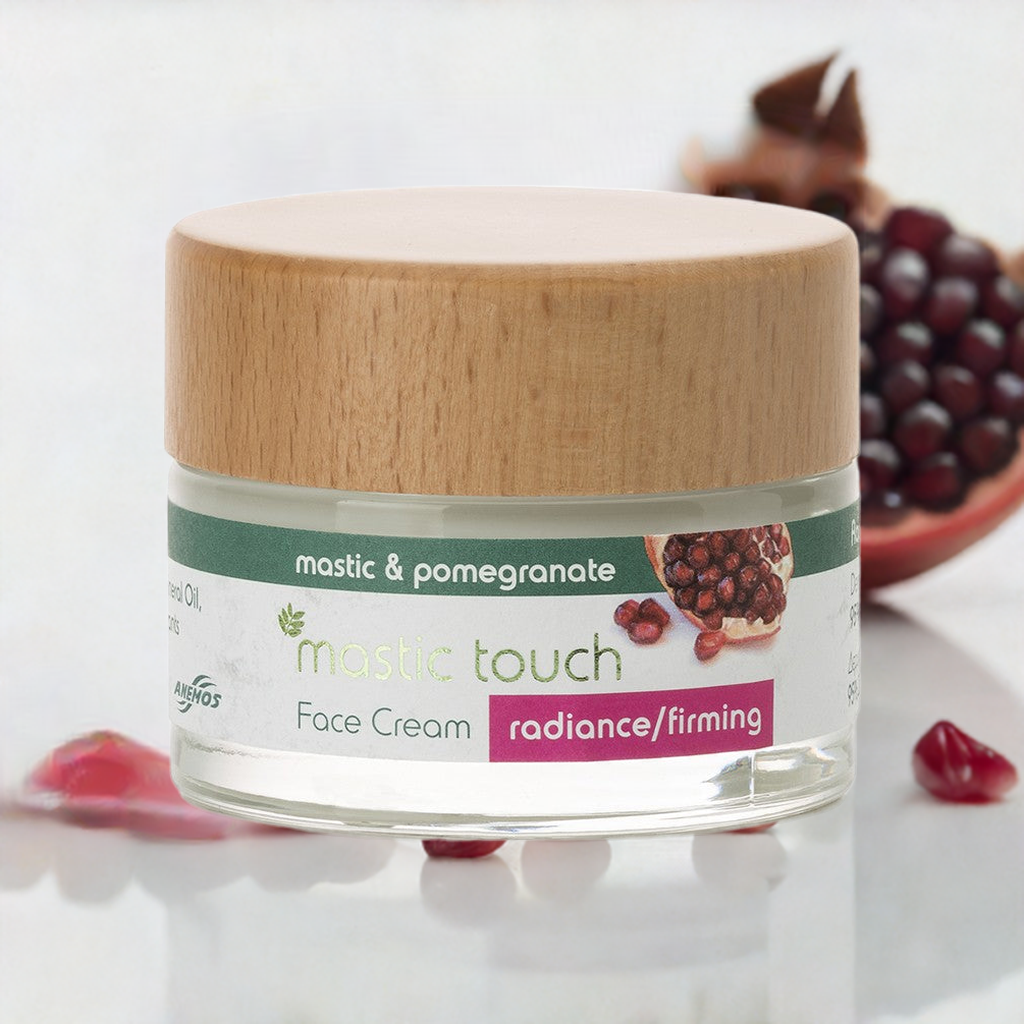 Face cream radiance in bathroom