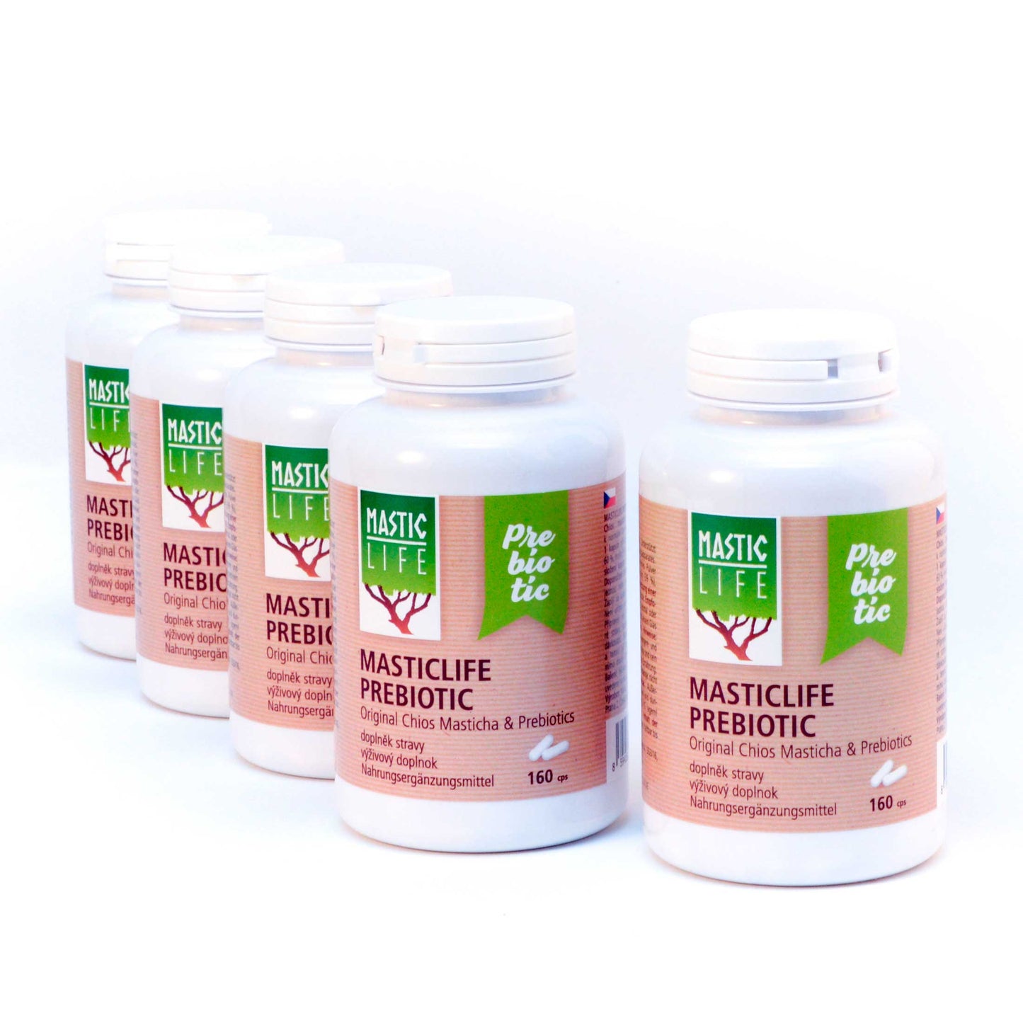 Mastic+ Prebiotic Economy Long-Term Therapy with Mastic (800 Capsules) Masticlife