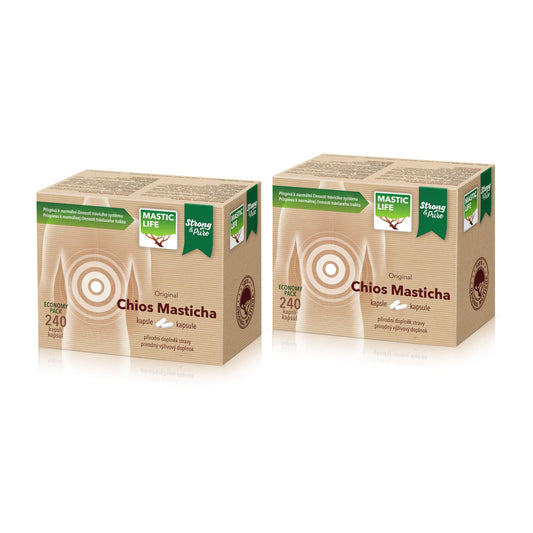 Mastic Strong&Pure Pack économique double (480 capsules) Masticlife