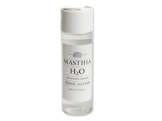 Face lotion with Chios mastic