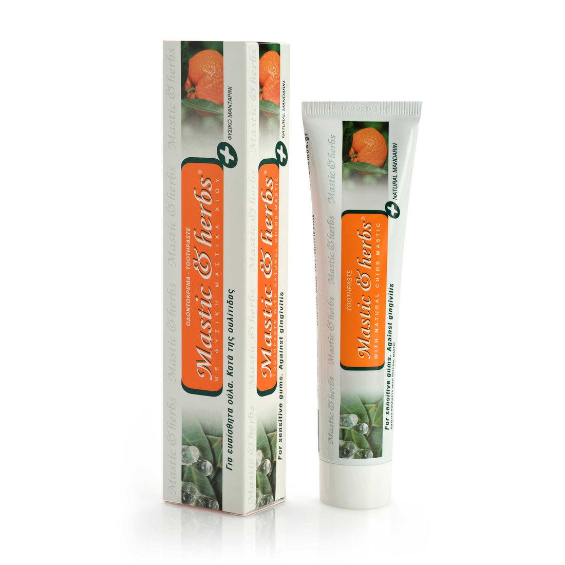 Natural toothpastes without fluoride. And with Chios mastic oil!