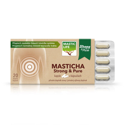 Mastic Strong&Pure Mini Pack (20 Capsules) Masticlife