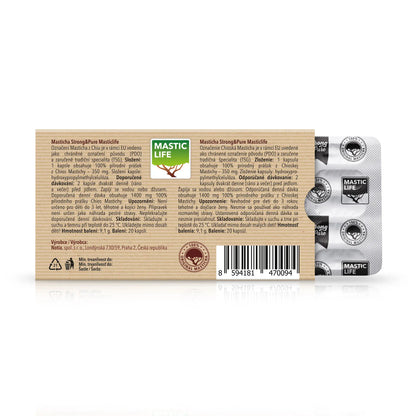 Mastic Strong&Pure Mini Pack (20 Capsules) Masticlife