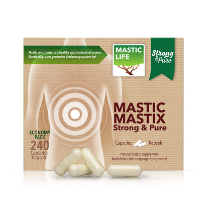 mastic gum pills