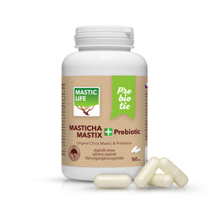 Mastic+ Prebiotic (160 Capsules) Masticlife