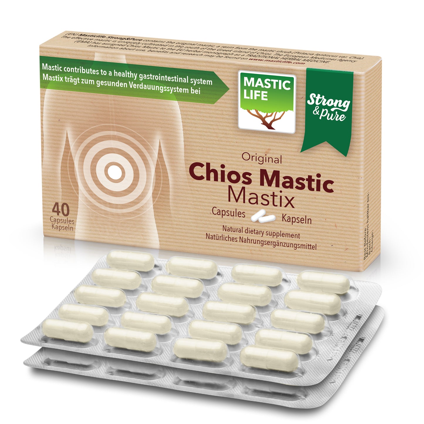 Mastic Strong&Pure (40 Capsules) Masticlife