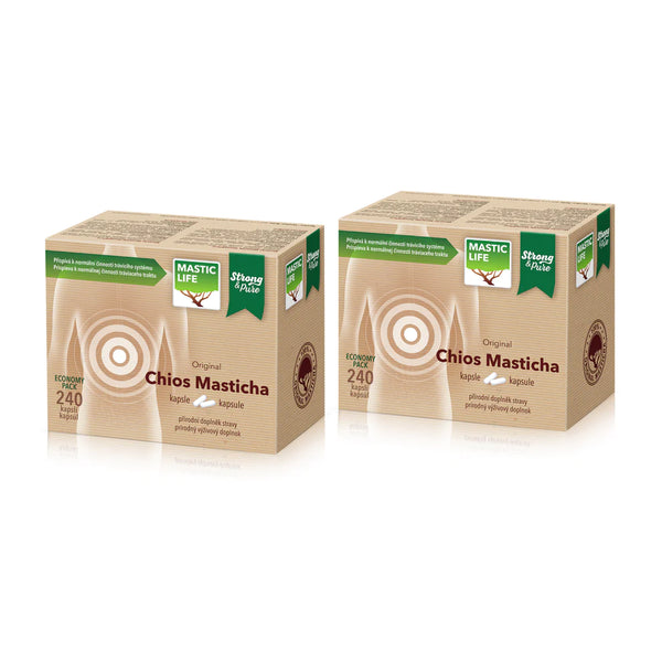 Mastic Strong&Pure Economy Double Pack (480 Capsules) Masticlife